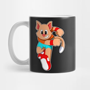 Cat at Fitness - Jogging Mug